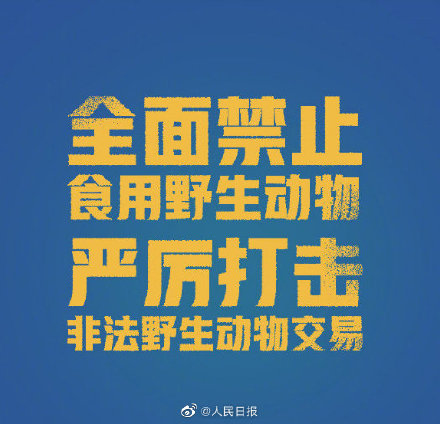 严厉打击！湖北全面禁止食用野生动物