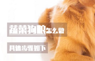 蔬菜狗粮怎么做
