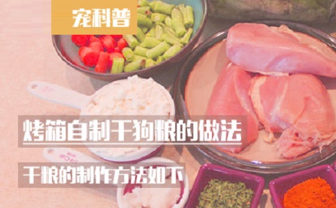 烤箱自制干狗粮的做法